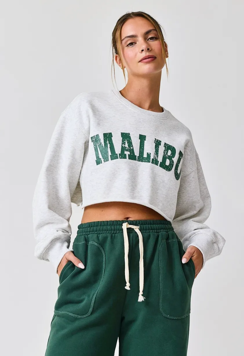 Malibu Cropped Sweater