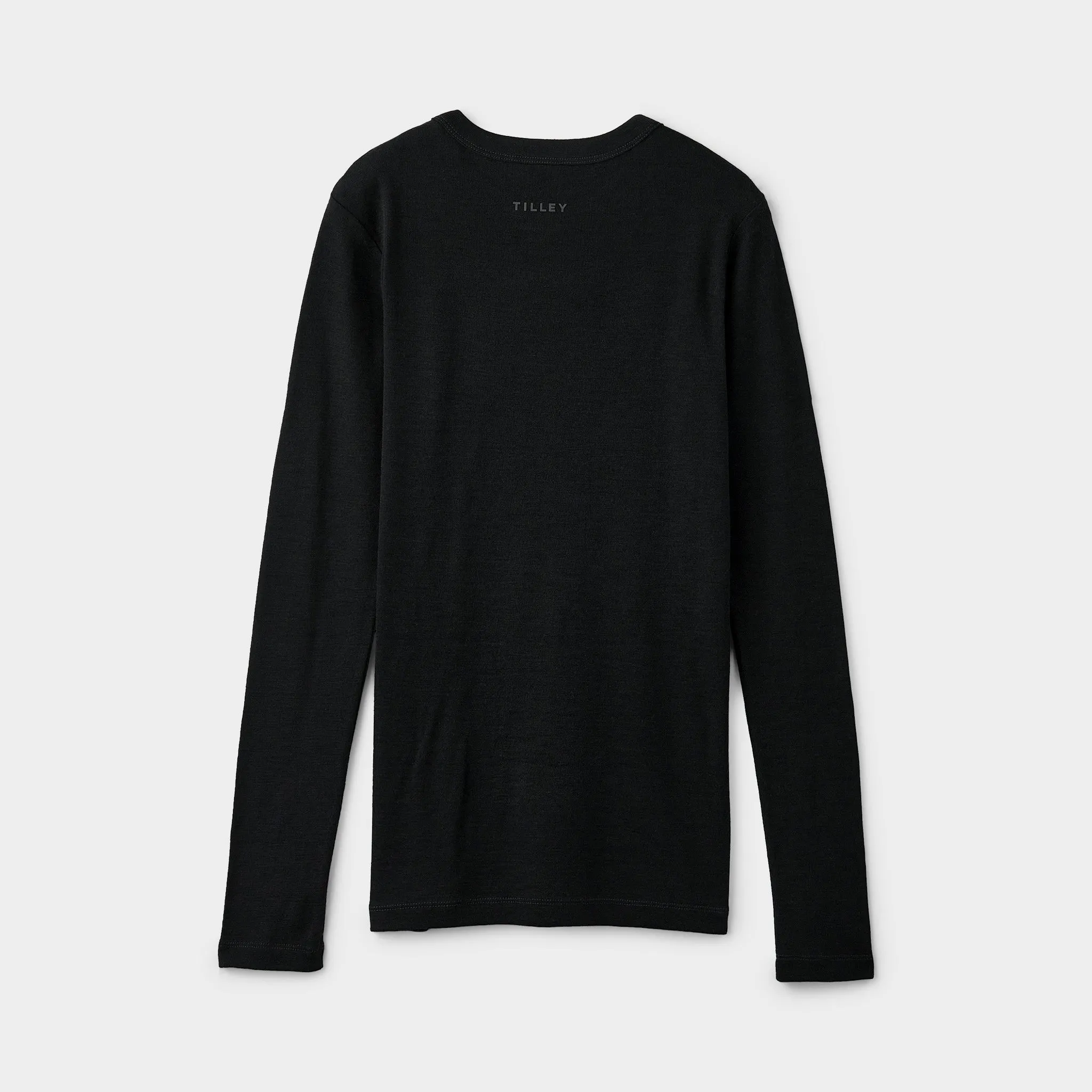 Merino Rib Long Sleeve Shirt