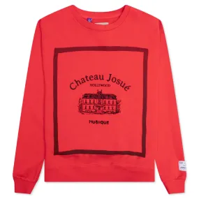 Musique Crew Neck - Red