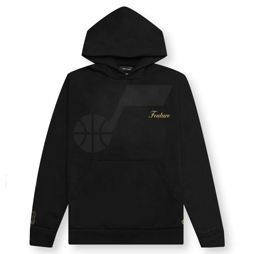 NBA Utah Jazz High Note Hoodie - Black