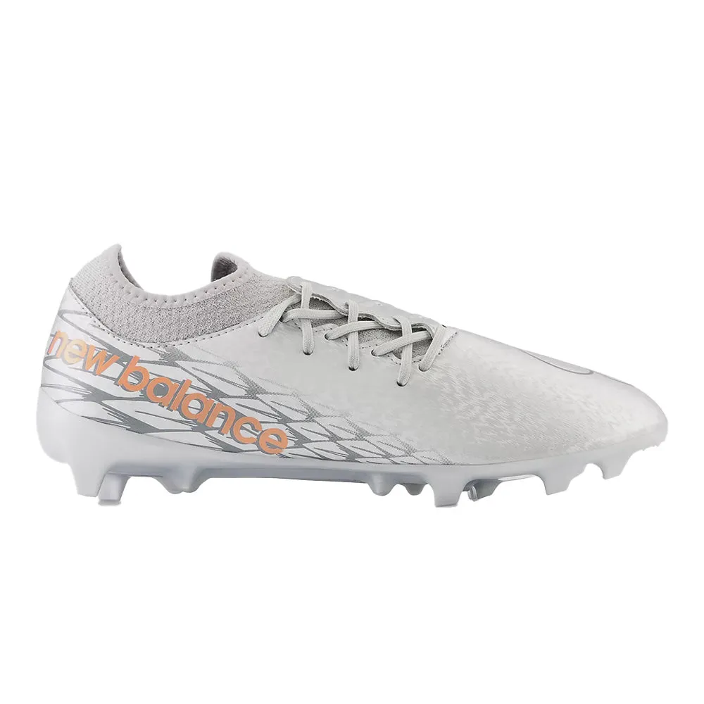 New Balance Furon V7 Dispatch INL FG 2E Football Boots - Silver/Copper/Grey