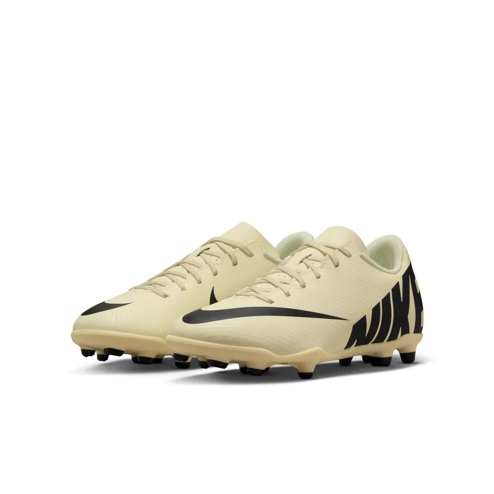 Nike Mercurial Vapor 15 Club Jnr FG/MG Football Boots (Lemonade/Black)