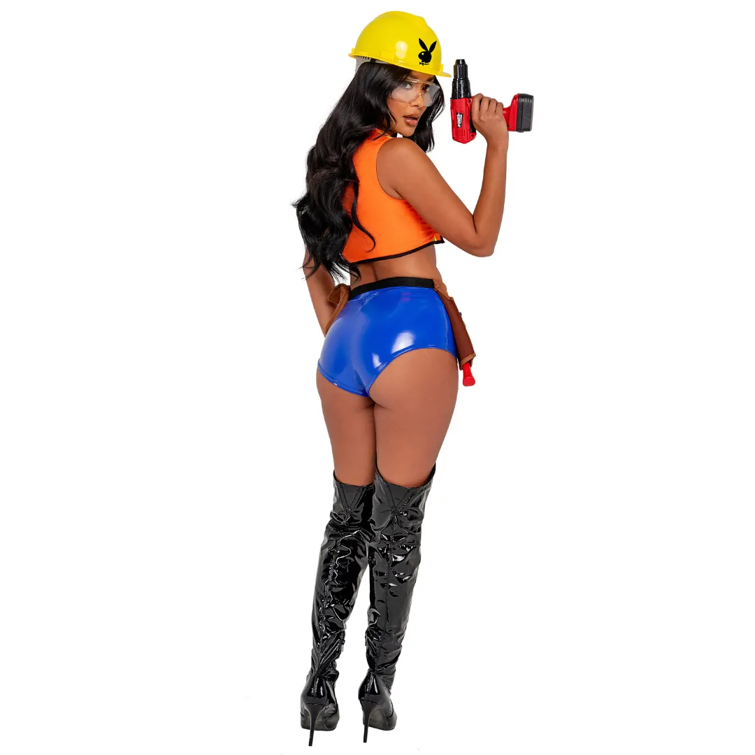 Playboy Construction Cutie Costume