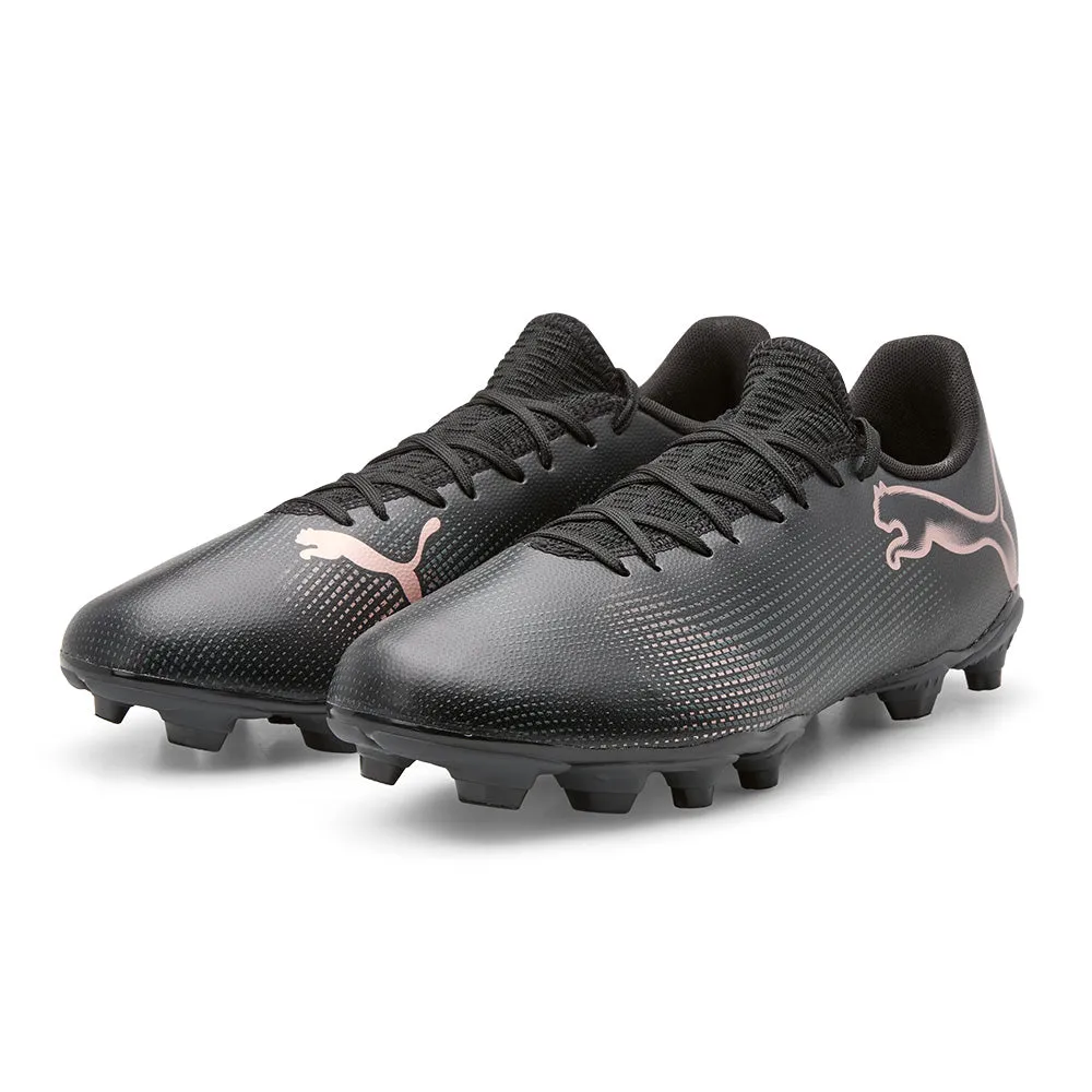 Puma Future 7 Play FG/AG Football Boots (Black/Copper Rose)