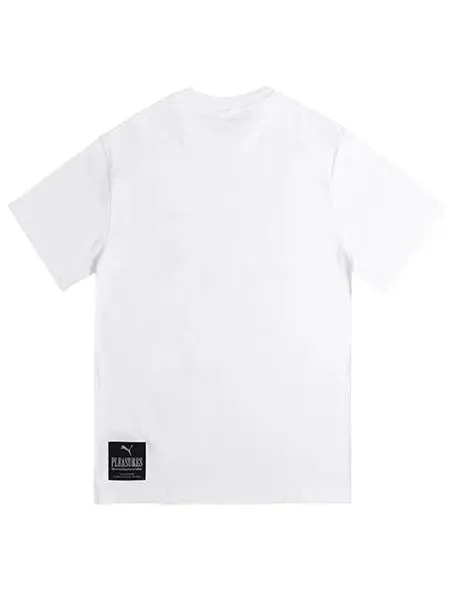 Puma Puma X Pleasures Graphic Tee Puma White / White