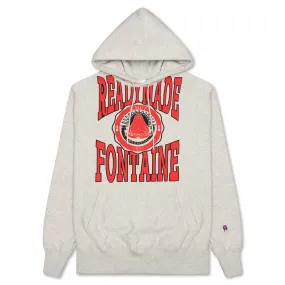 R. Mutt Hoodie w/ Fountain Logo - Grey