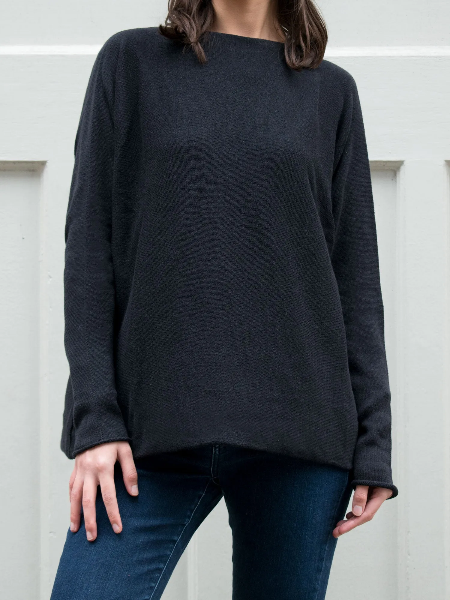 Recycled Light Knit Boatneck