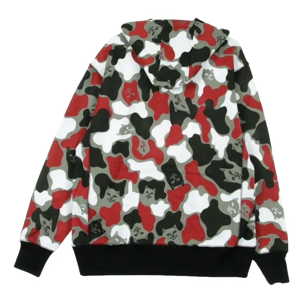 RIPNDIP NERMCAMO HOODIE-RED CAMO