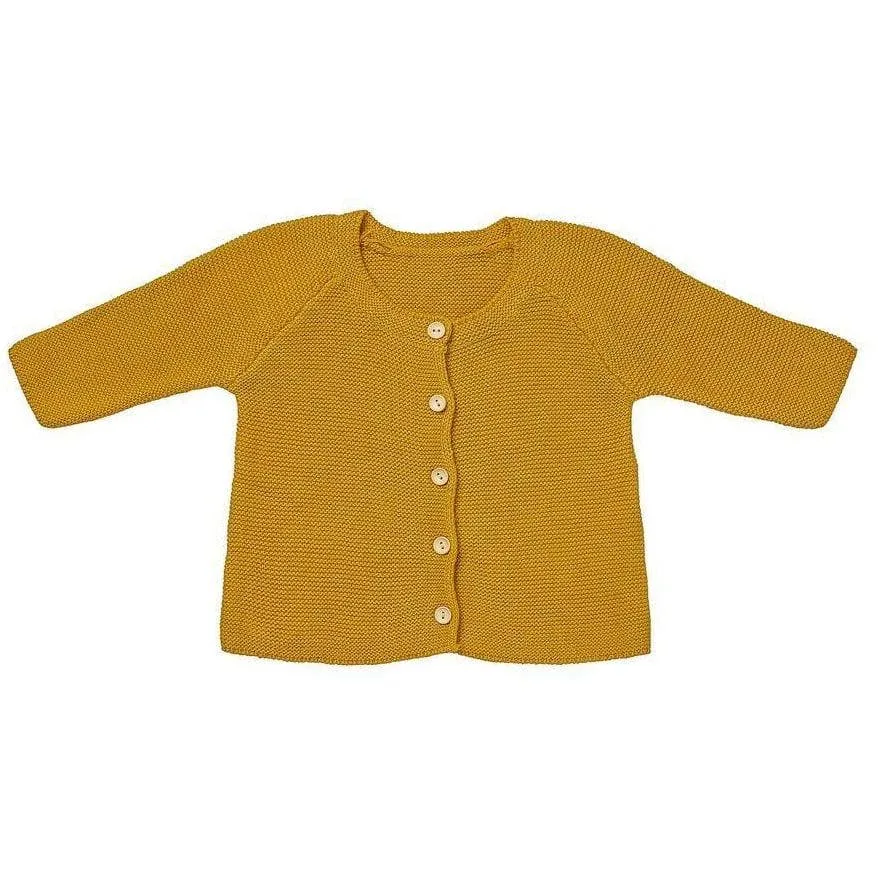 River Cardigan Mustard