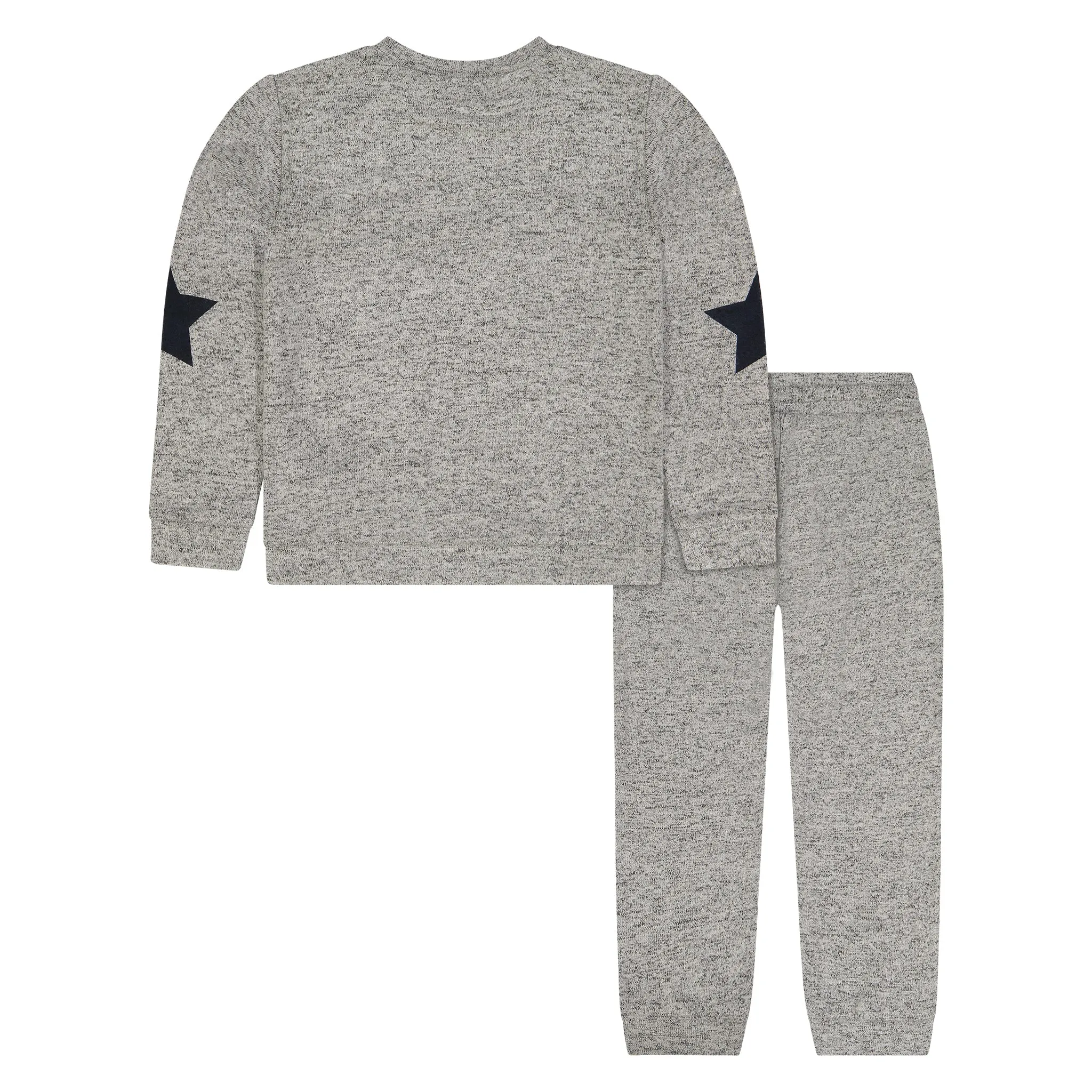 Solid Grey Star Hacci Set