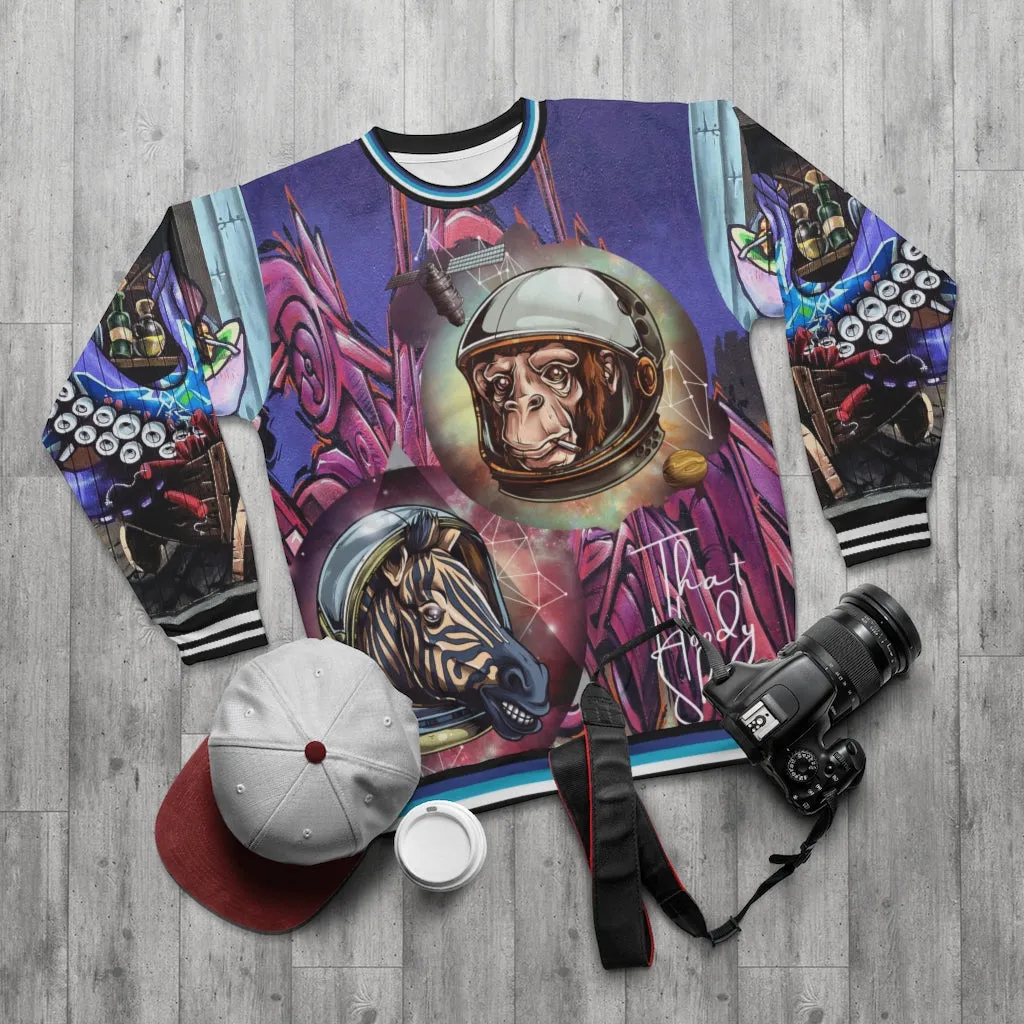 Space Odyssey Graffiti Unisex Sweatshirt