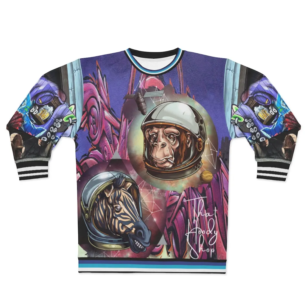 Space Odyssey Graffiti Unisex Sweatshirt