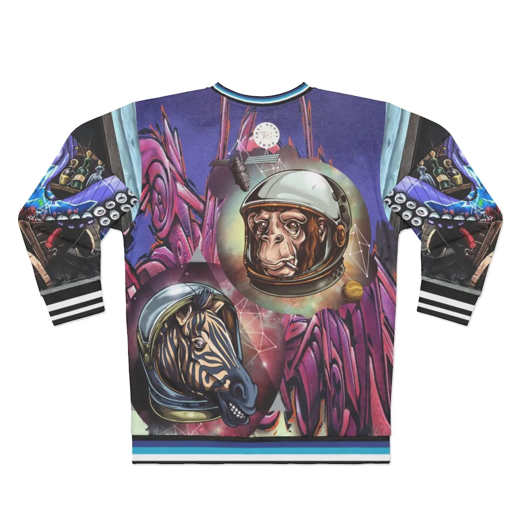 Space Odyssey Graffiti Unisex Sweatshirt