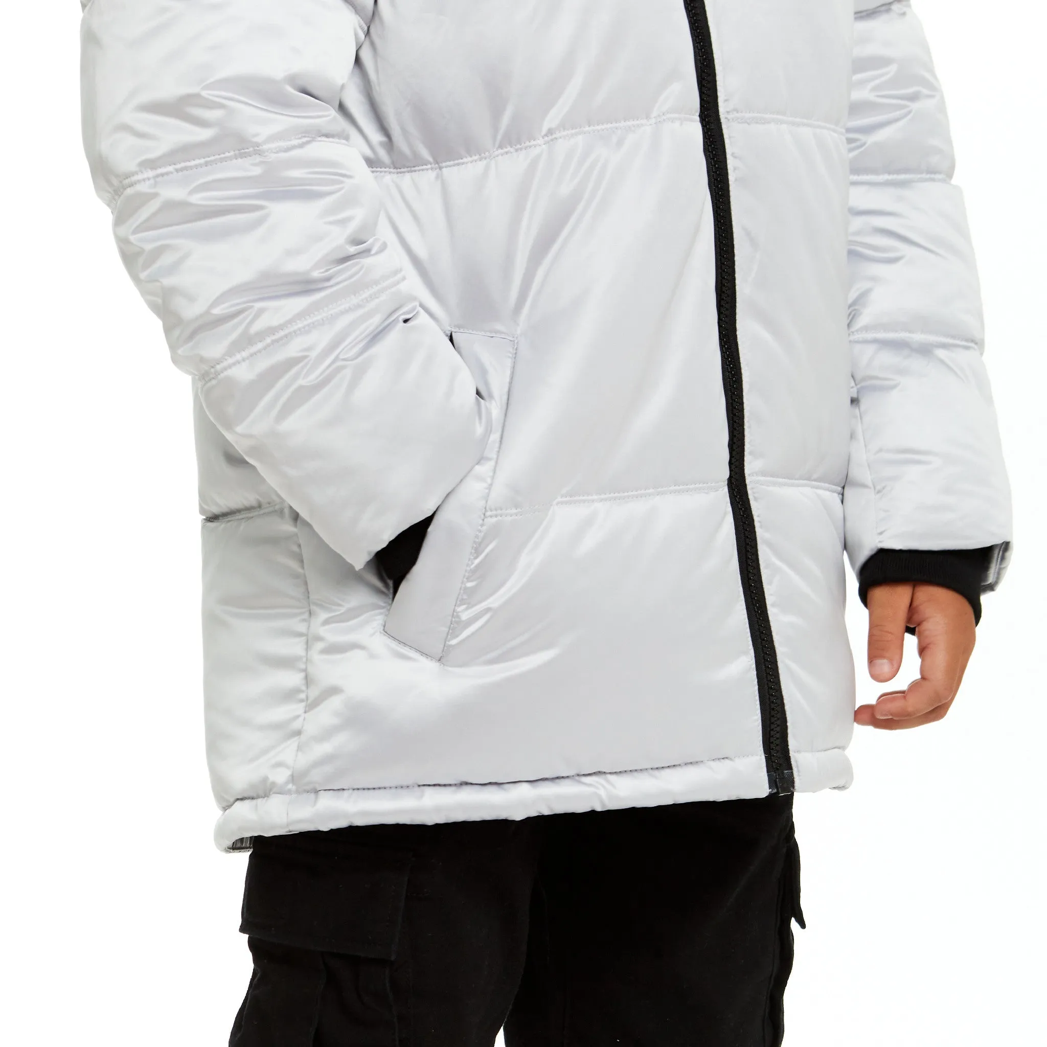 SPACEONE x Andy & Evan| Galactic Puffer Jacket | Galaxy White