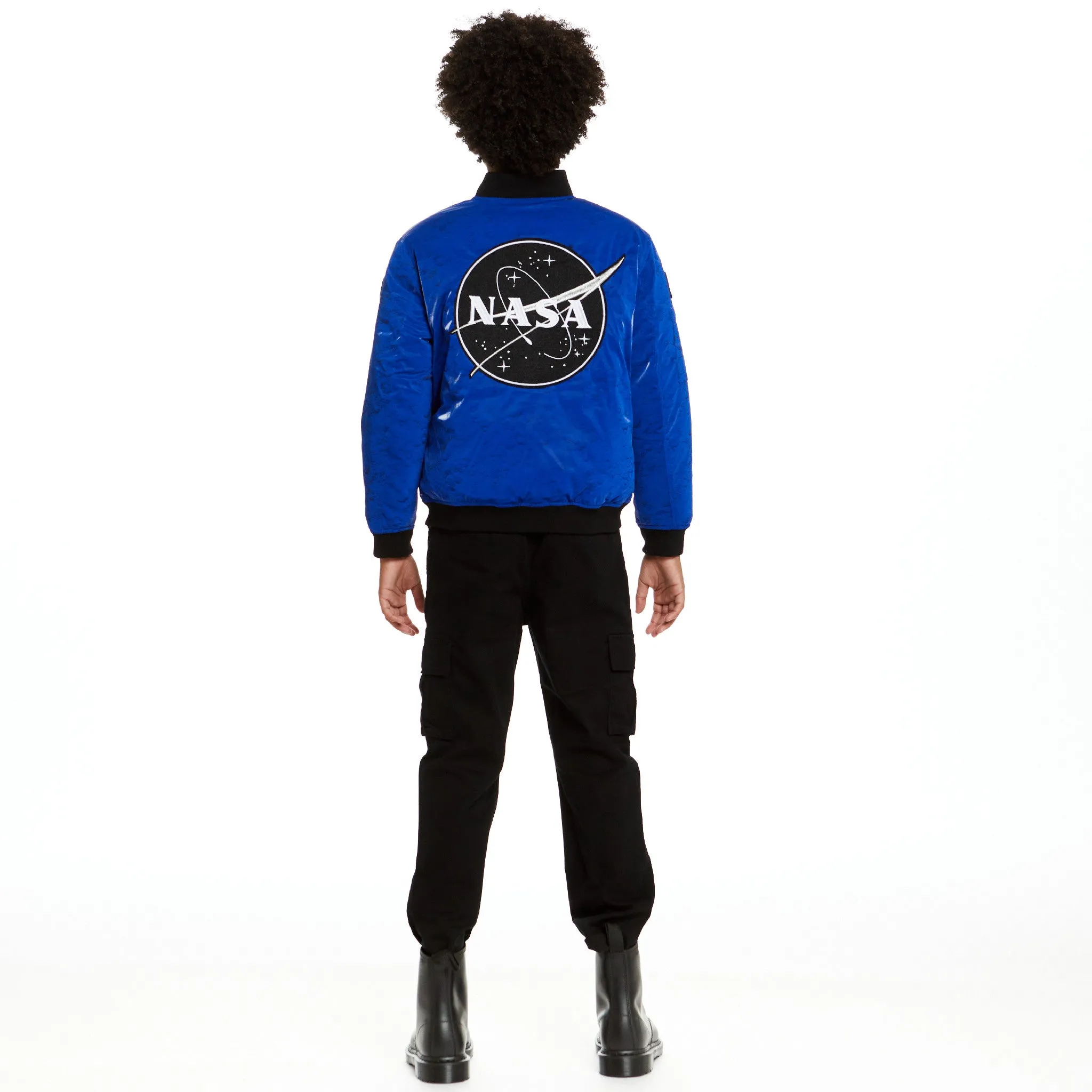 SPACEONE x Andy & Evan | NASA Apollo 11 Bomber | Astronaut Blue