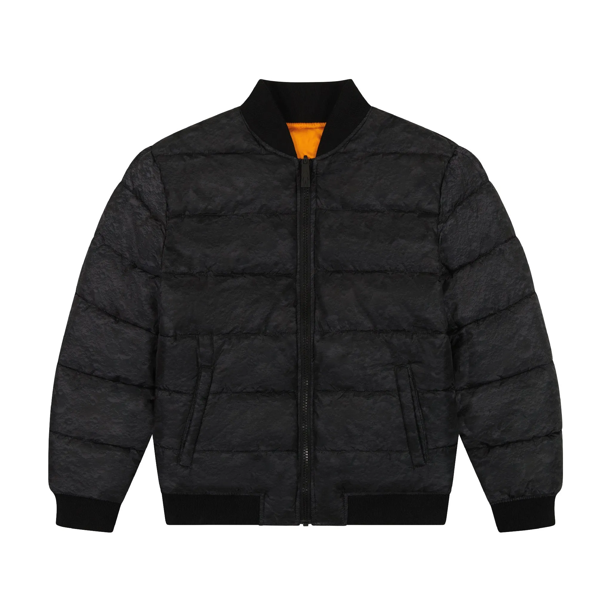 SPACEONE x Andy & Evan | Reversible Bomber Jacket | Orion Orange