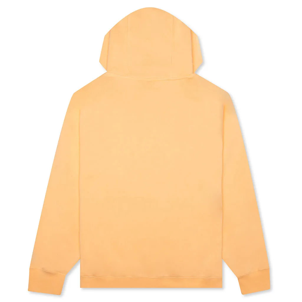 Sportswear Club Fleece Pullover Hoodie - Orange Chalk/Orange Chalk/White