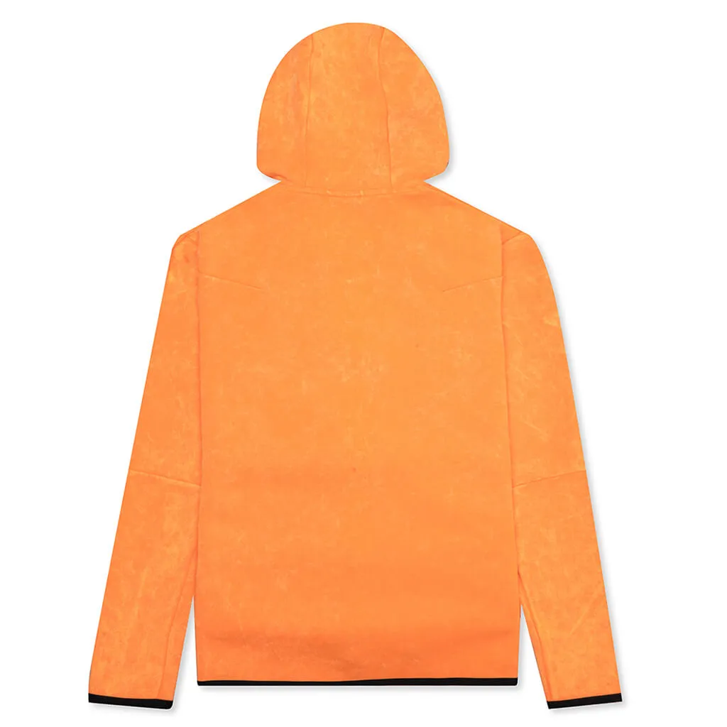 Sportswear Tech Fleece Full-Zip Hoodie - Kumquat/Black