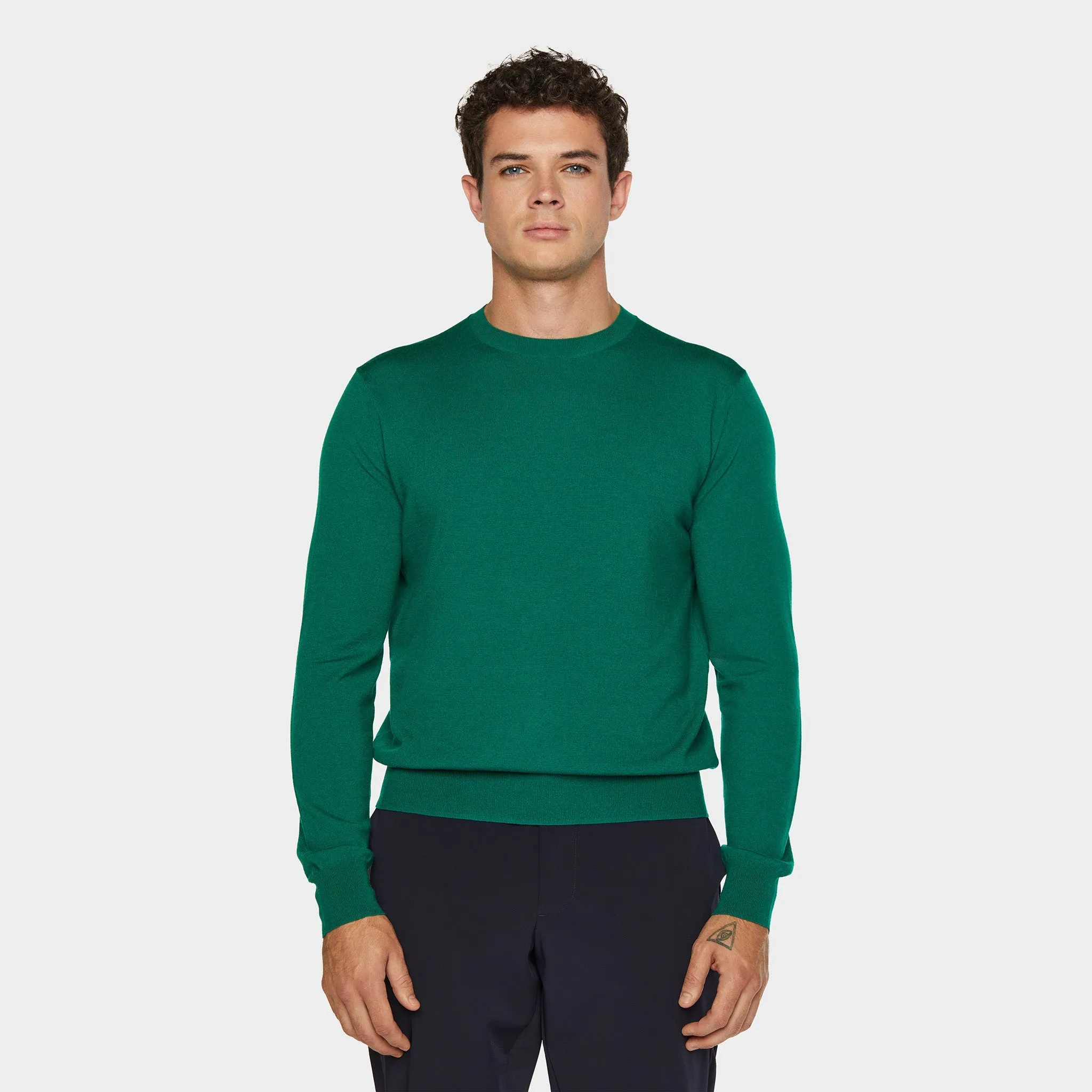 Stretch Merino Crew