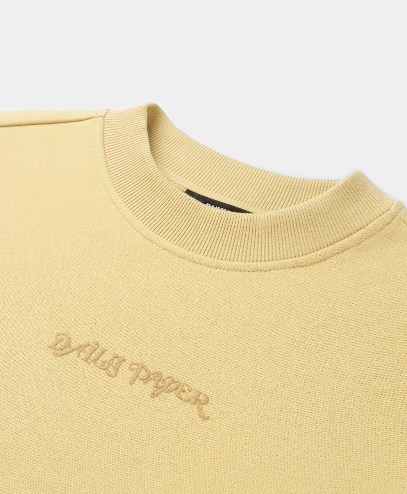 Taos Beige Diverse Logo Boxy Sweater