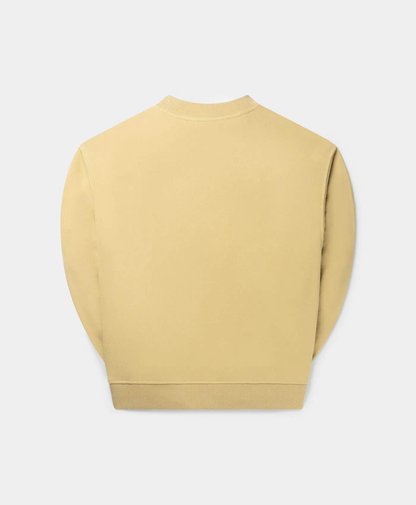 Taos Beige Diverse Logo Boxy Sweater