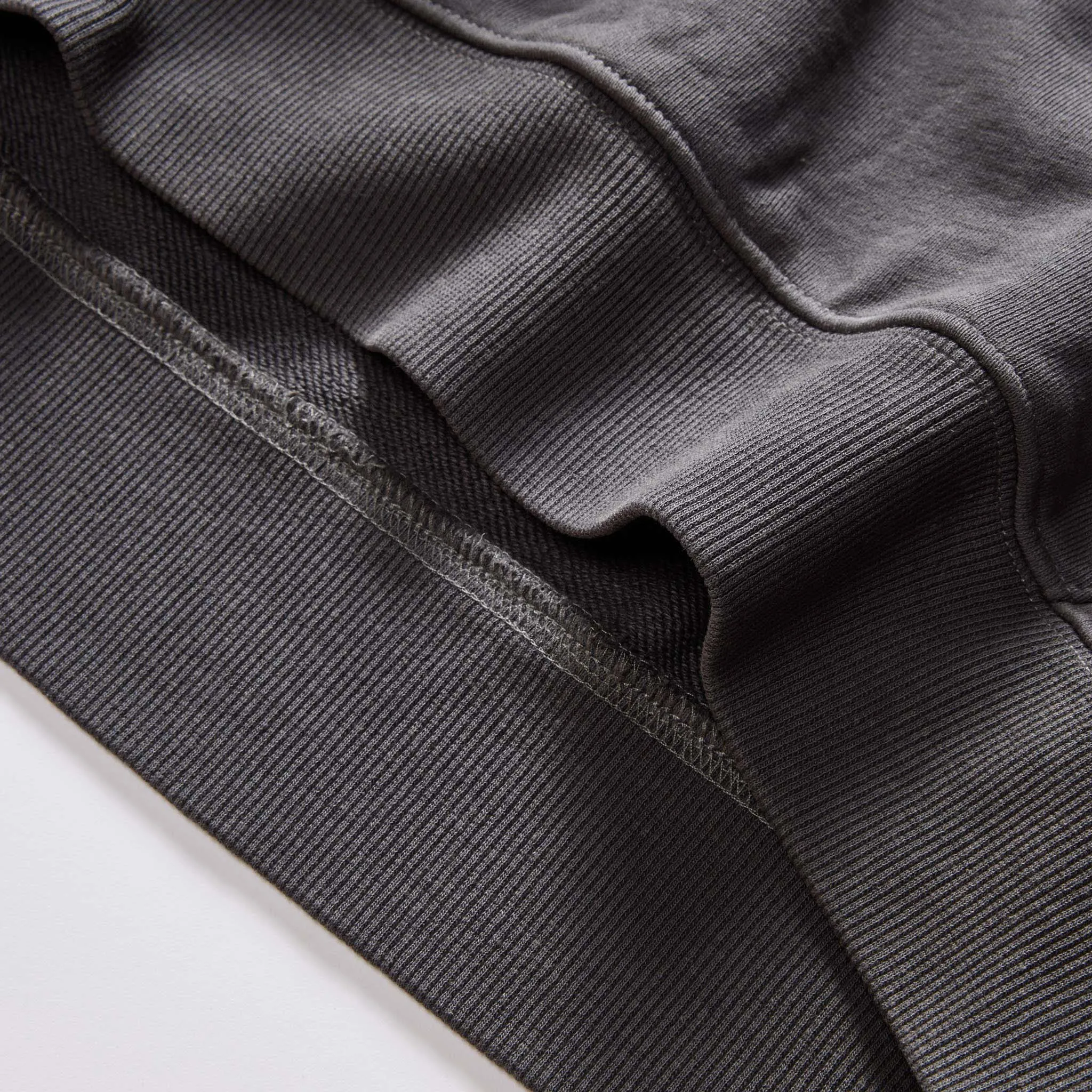 The Cotton Hemp Hoodie in Asphalt