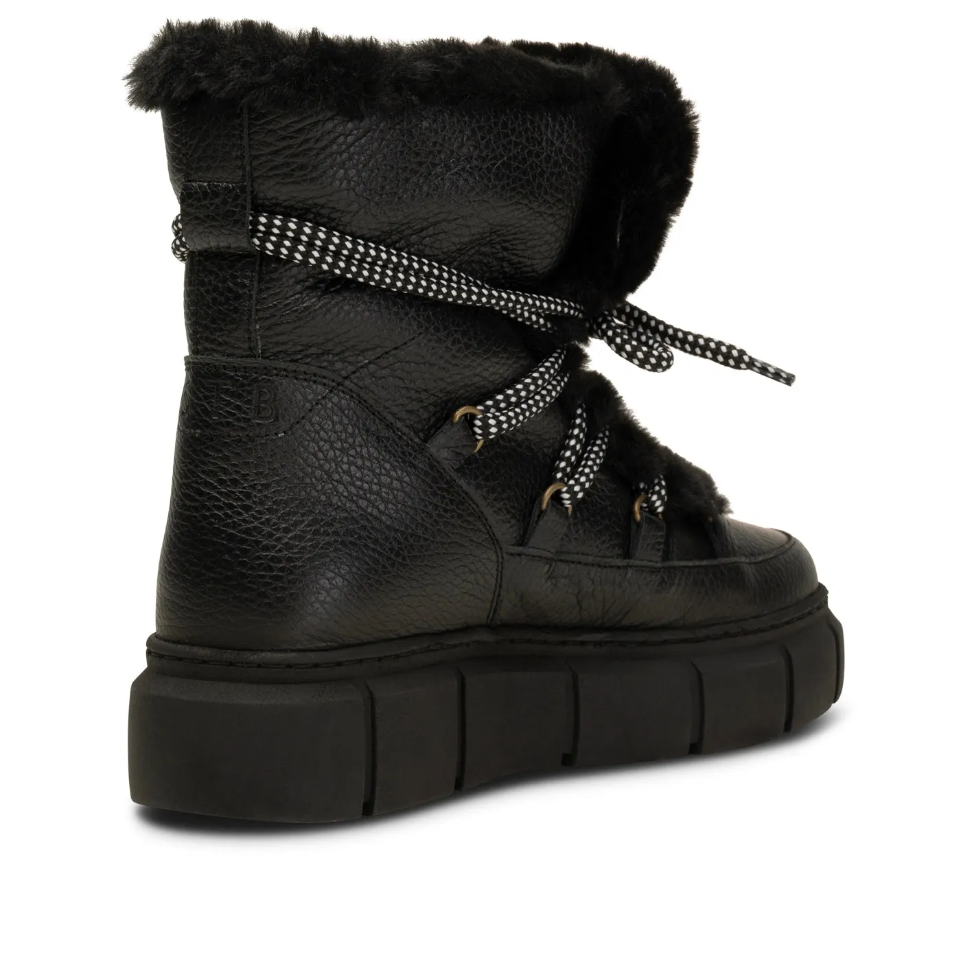 Tove Winterboot Leather - BLACK