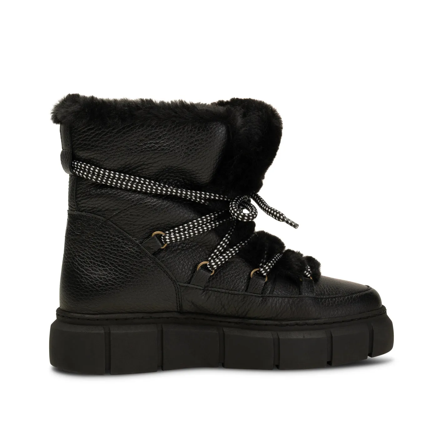 Tove Winterboot Leather - BLACK