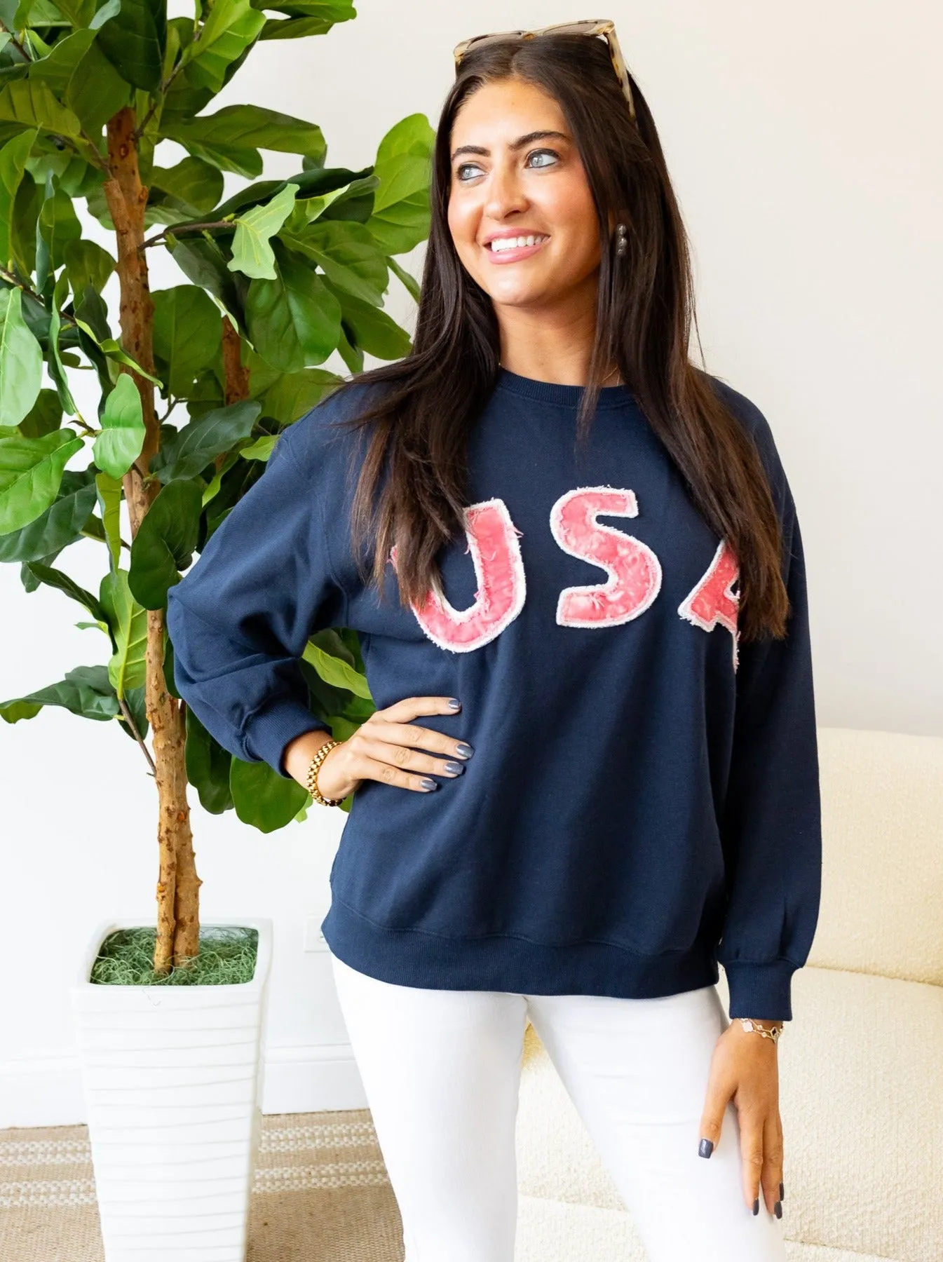 USA French Terry Crewneck