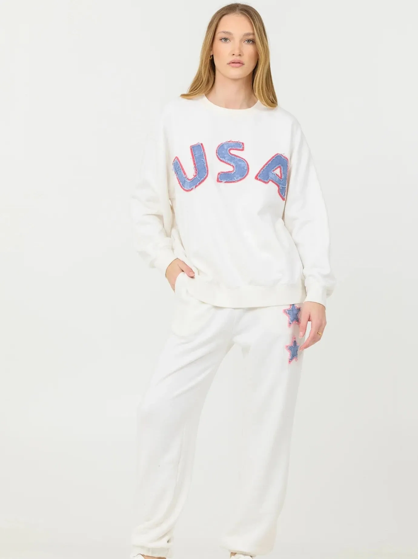 USA French Terry Crewneck