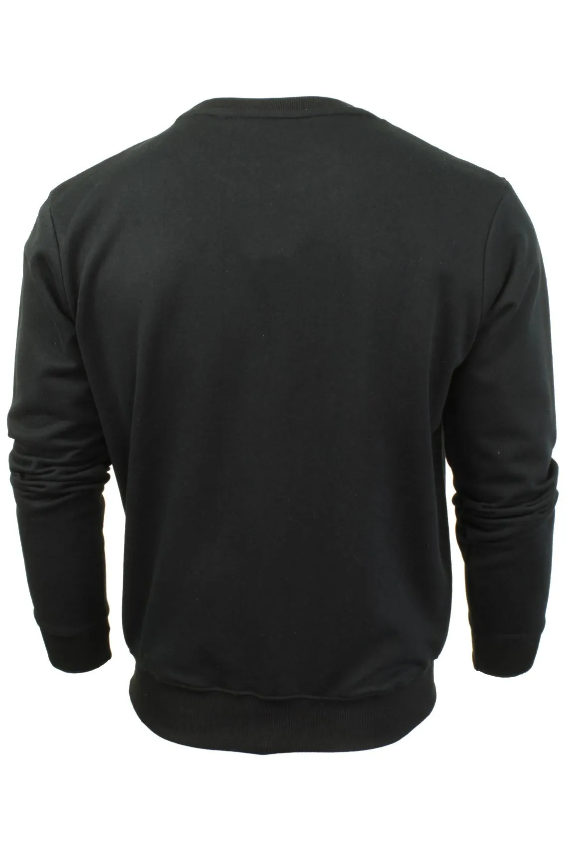 Xact Mens Crew Neck Sweatshirt Jumper - Long Sleeved