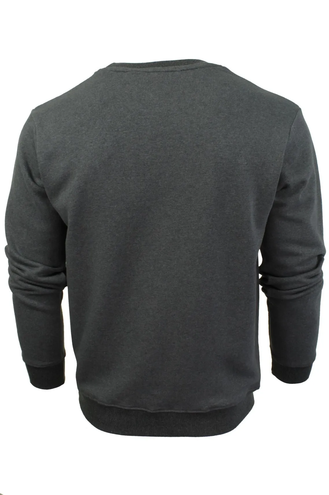 Xact Mens Crew Neck Sweatshirt Jumper - Long Sleeved